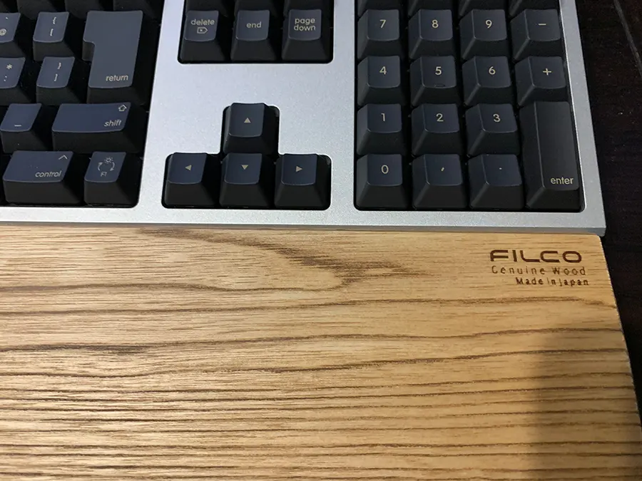 FILCO Genuine ウッドリストレスト